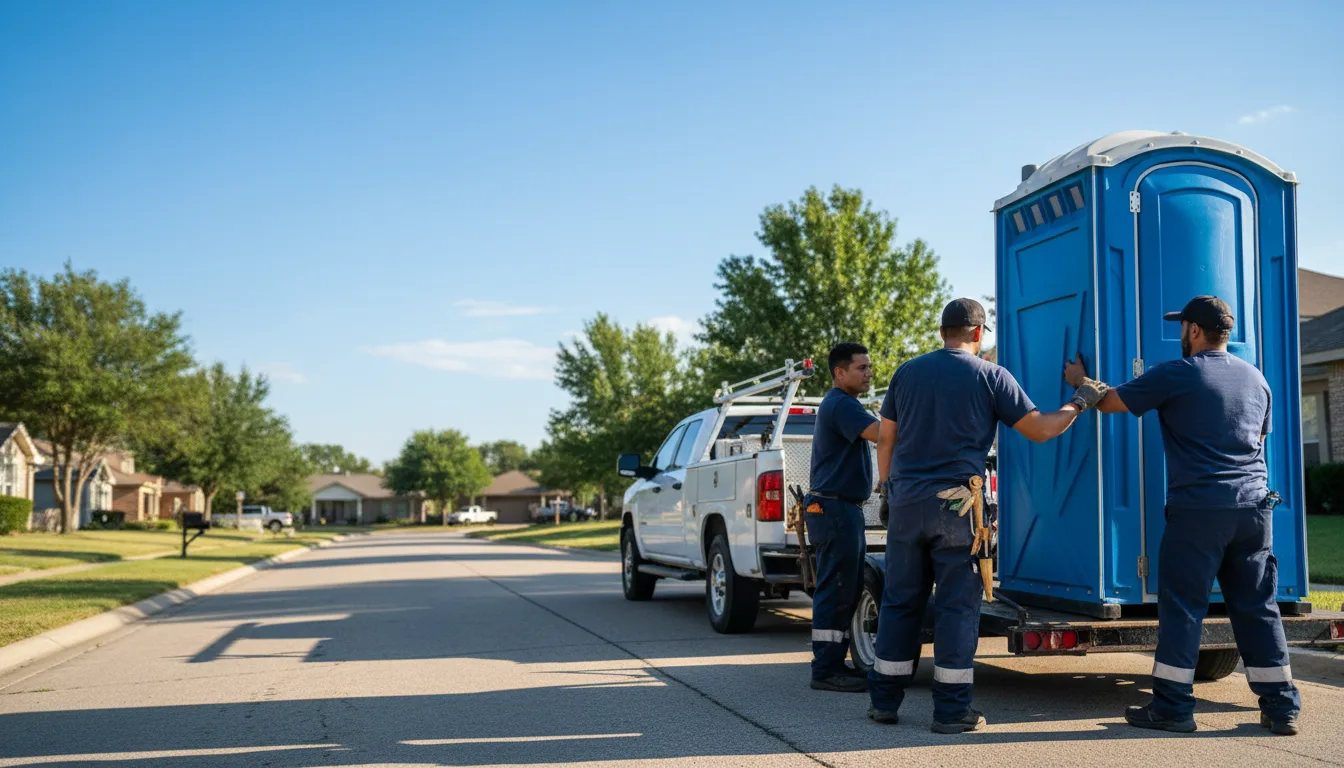 Portable Toilet Rental in Rio Vista, TX near me